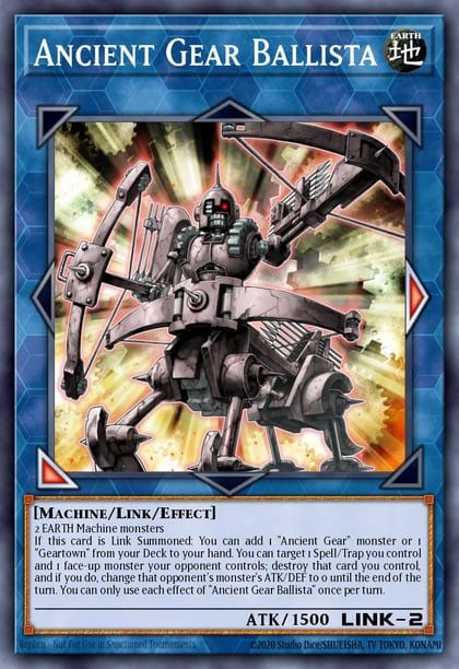 Ancient Gear Ballista (PUR), Quarter Century Bonanza RA03-EN046