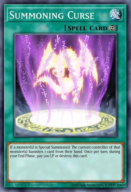 Summoning Curse (UR), Quarter Century Bonanza RA03-EN057