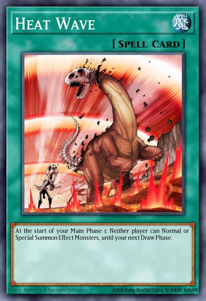 Heat Wave (Platinum Secret Rare), Quarter Century Bonanza RA03-EN058