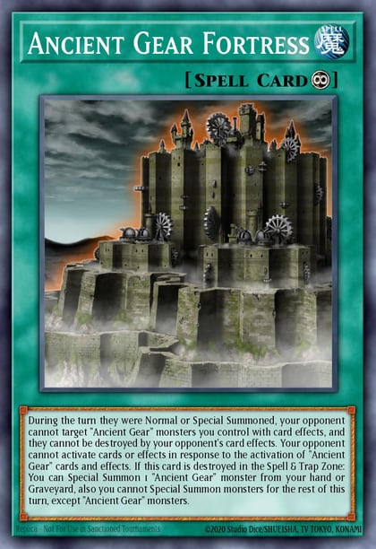 Ancient Gear Fortress (Secret Rare), Quarter Century Bonanza RA03-EN062
