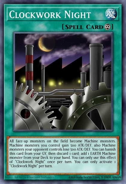 Clockwork Night (Platinum Secret Rare), Quarter Century Bonanza RA03-EN071