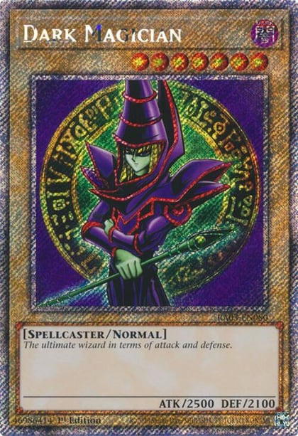 Dark Magician (Platinum Secret Rare), Quarter Century Bonanza RA03-EN080
