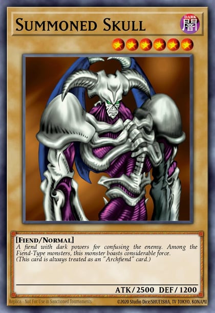 Summoned Skull (Platinum Secret Rare), Quarter Century Bonanza RA03-EN086