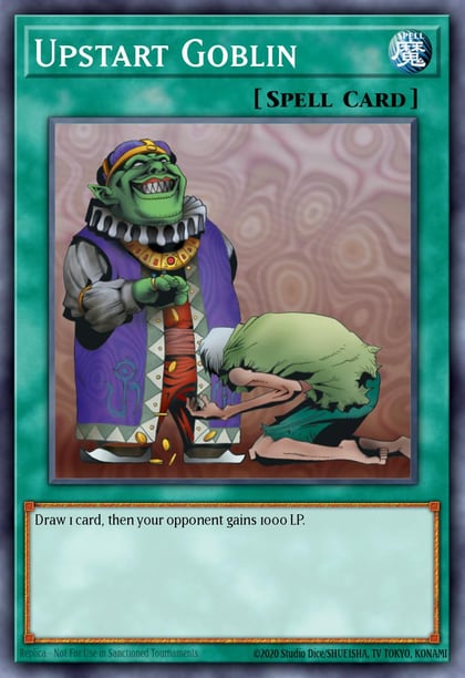 Upstart Goblin (Platinum Secret Rare), Quarter Century Bonanza RA03-EN096