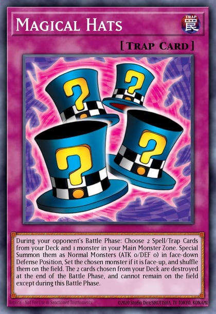Magical Hats (Quarter Century Secret Rare), Quarter Century Bonanza RA03-EN107