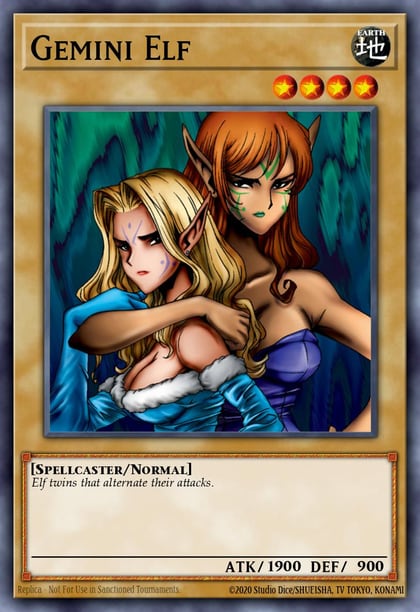 Gemini Elf (Quarter Century Secret Rare), Quarter Century Bonanza RA03-EN109
