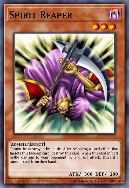 Spirit Reaper (Quarter Century Secret Rare), Quarter Century Bonanza RA03-EN122