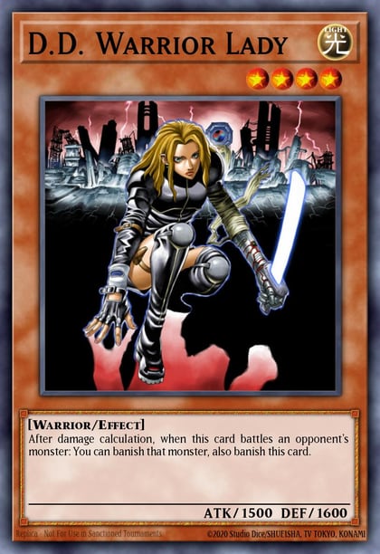 D.D. Warrior Lady (Quarter Century Secret Rare), Quarter Century Bonanza RA03-EN129