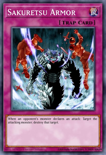 Sakuretsu Armor (Quarter Century Secret Rare), Quarter Century Bonanza RA03-EN130