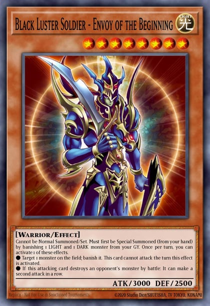 Black Luster Soldier - Envoy of the Beginning (Platinum Secret Rare), Quarter Century Bonanza RA03-EN132