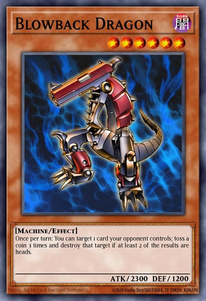 Blowback Dragon (Quarter Century Secret Rare), Quarter Century Bonanza RA03-EN138