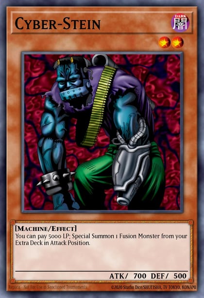 Cyber-Stein (Quarter Century Secret Rare), Quarter Century Bonanza RA03-EN146