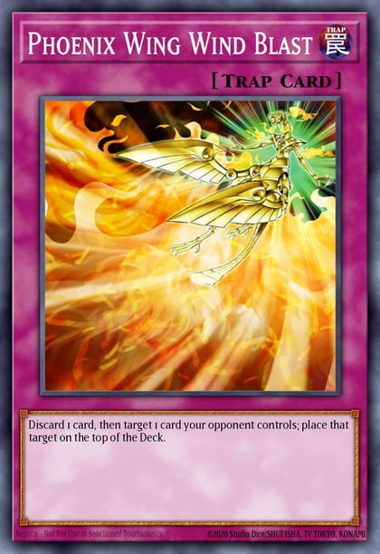 Phoenix Wing Wind Blast (Quarter Century Secret Rare), Quarter Century Bonanza RA03-EN149