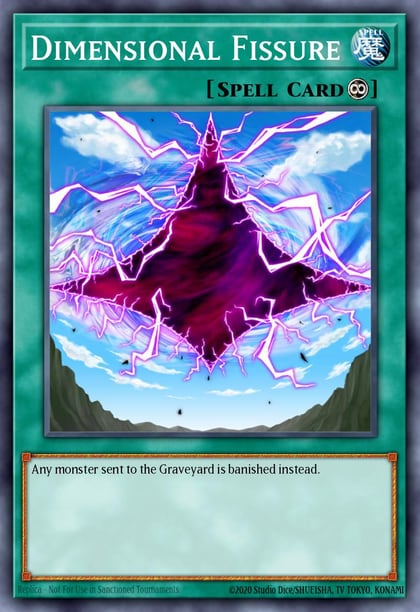 Dimensional Fissure (Platinum Secret Rare), Quarter Century Bonanza RA03-EN163