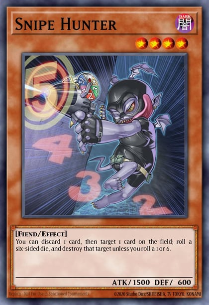 Snipe Hunter (Quarter Century Secret Rare), Quarter Century Bonanza RA03-EN170