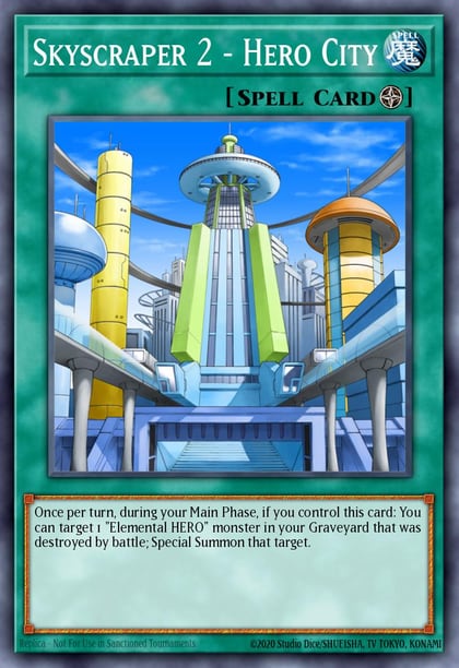 Skyscraper 2 - Hero City (Quarter Century Secret Rare), Quarter Century Bonanza RA03-EN175