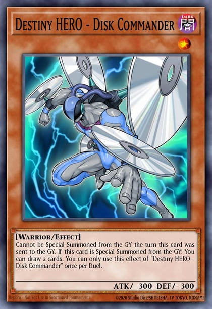 Destiny HERO - Disk Commander (Platinum Secret Rare), Quarter Century Bonanza RA03-EN176