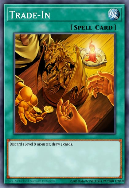 Trade-In (Platinum Secret Rare), Quarter Century Bonanza RA03-EN188