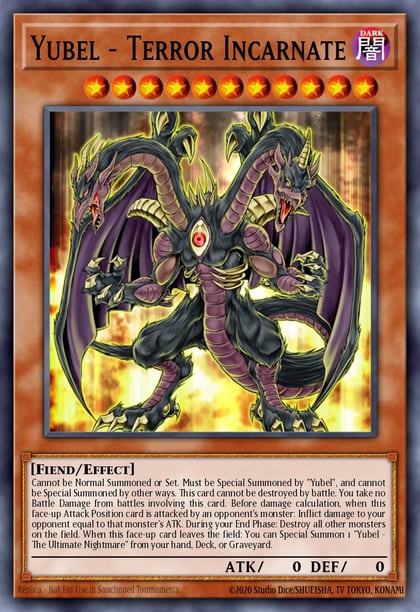 Yubel - Terror Incarnate (Quarter Century Secret Rare), Quarter Century Bonanza RA03-EN190