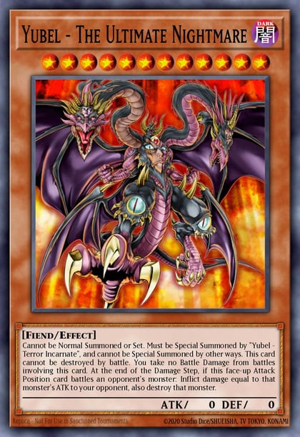 Yubel - The Ultimate Nightmare (Quarter Century Secret Rare), Quarter Century Bonanza RA03-EN191