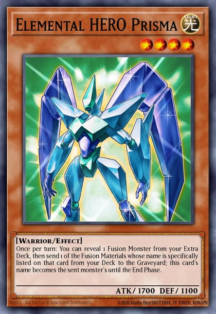Elemental HERO Prisma (Quarter Century Secret Rare), Quarter Century Bonanza RA03-EN193