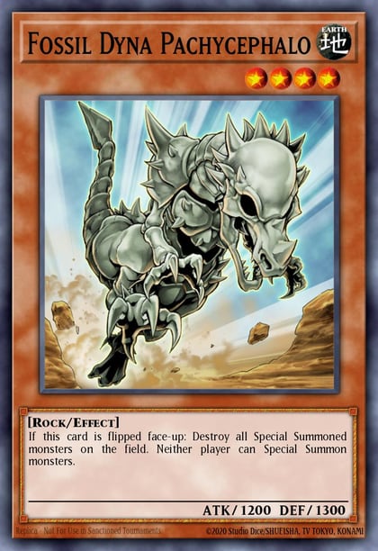 Fossil Dyna Pachycephalo (Quarter Century Secret Rare), Quarter Century Bonanza RA03-EN195