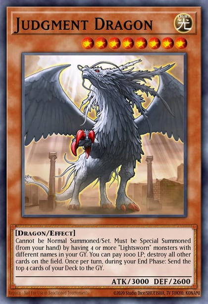 Judgment Dragon (Platinum Secret Rare), Quarter Century Bonanza RA03-EN196