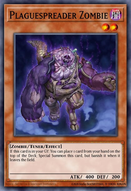 Plaguespreader Zombie (Platinum Secret Rare), Quarter Century Bonanza RA03-EN207