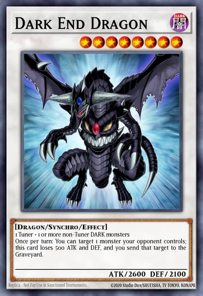Dark End Dragon (Platinum Secret Rare), Quarter Century Bonanza RA03-EN216