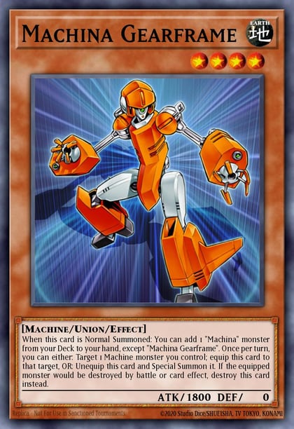 Machina Gearframe (Platinum Secret Rare), Quarter Century Bonanza RA03-EN234