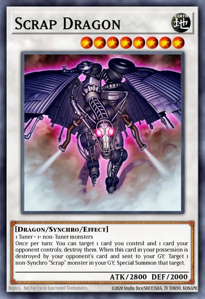 Scrap Dragon (Platinum Secret Rare), Quarter Century Bonanza RA03-EN240