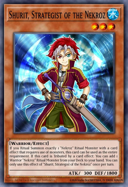 Shurit, Strategist of the Nekroz (Quarter Century Secret Rare), Quarter Century Bonanza RA03-EN259