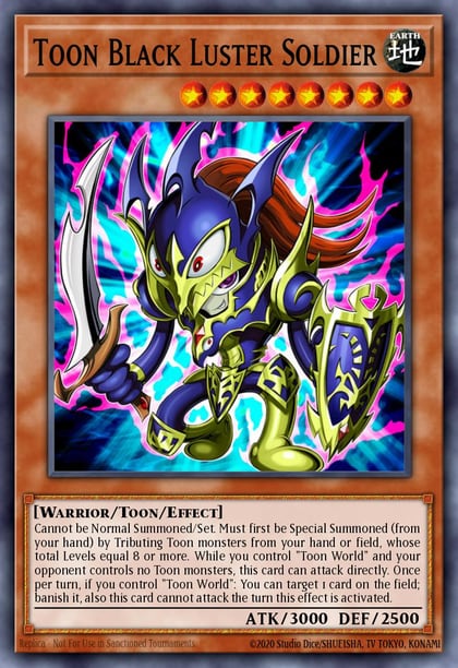 Toon Black Luster Soldier (Platinum Secret Rare), Quarter Century Bonanza RA03-EN272
