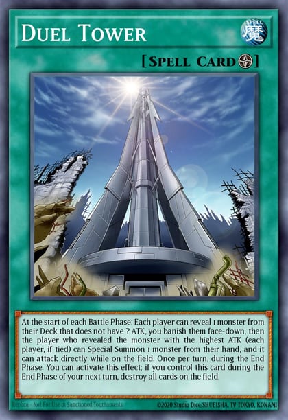 Duel Tower (Quarter Century Secret Rare), Quarter Century Bonanza RA03-EN273