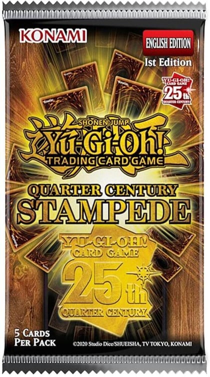 Quarter Century Stampede Booster Pack, Quarter Century Stampede P605104