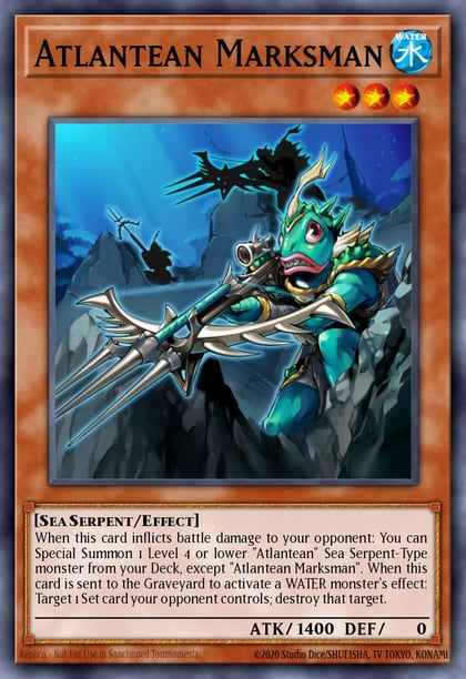 Atlantean Marksman (UR), Quarter Century Stampede RA04-EN009