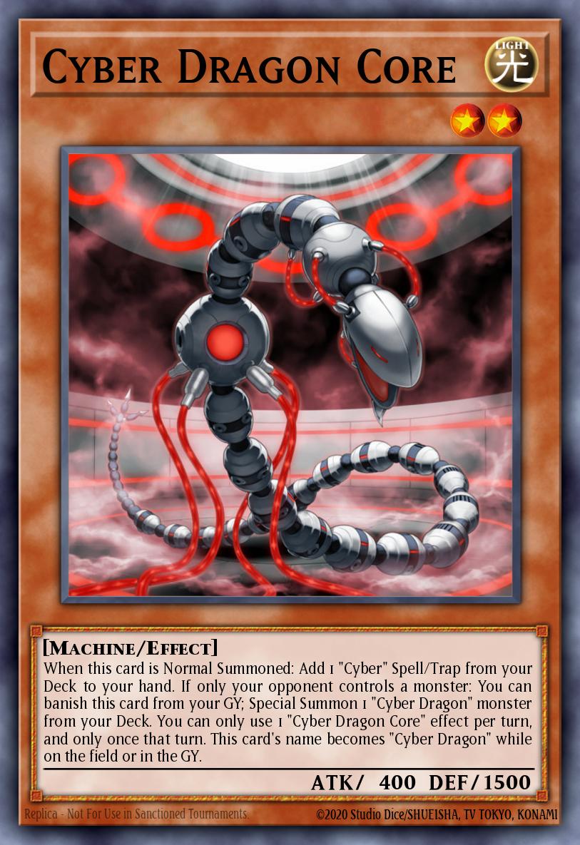 Cyber Dragon Core (Platinum Secret Rare), Quarter Century Stampede RA04-EN013