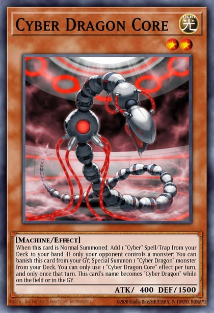 Cyber Dragon Core (Secret Rare), Quarter Century Stampede RA04-EN013