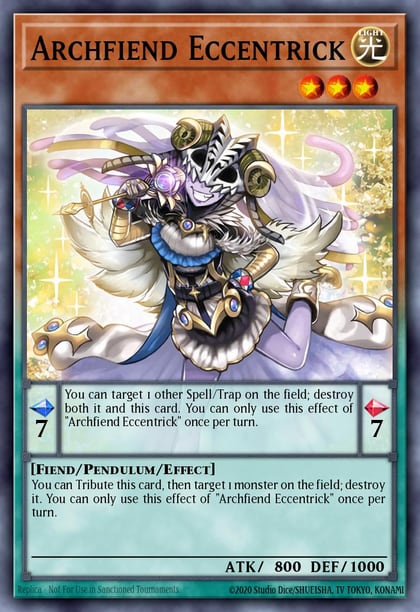 Archfiend Eccentrick (UR), Quarter Century Stampede RA04-EN017