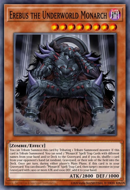 Erebus the Underworld Monarch, Quarter Century Stampede RA04-EN019