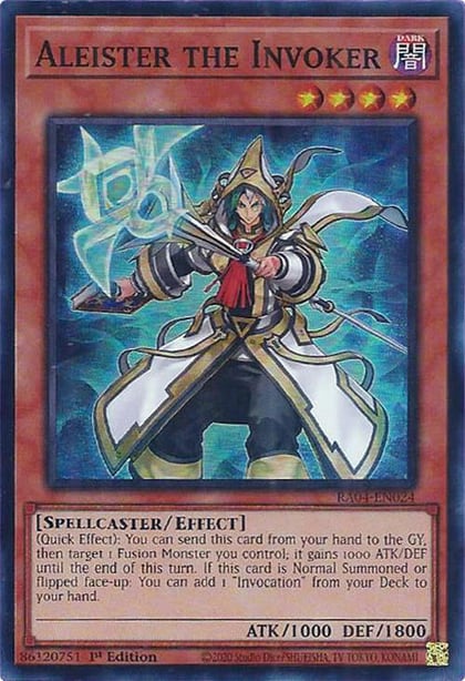 Aleister the Invoker (Alternate Art), Quarter Century Stampede RA04-EN024