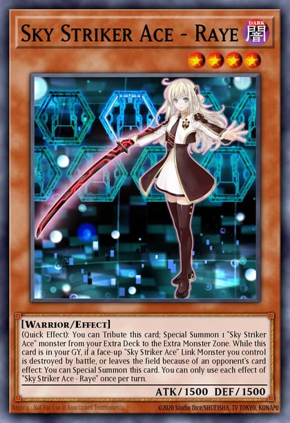 Sky Striker Ace - Raye (Quarter Century Secret Rare), Quarter Century Stampede RA04-EN026