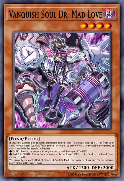 Vanquish Soul Dr. Mad Love, Quarter Century Stampede RA04-EN045