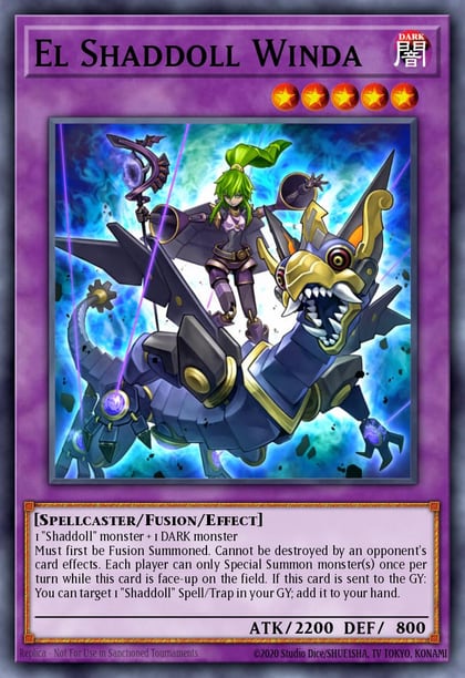 El Shaddoll Winda (Secret Rare), Quarter Century Stampede RA04-EN052