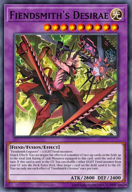 Fiendsmith's Desirae, Quarter Century Stampede RA04-EN056