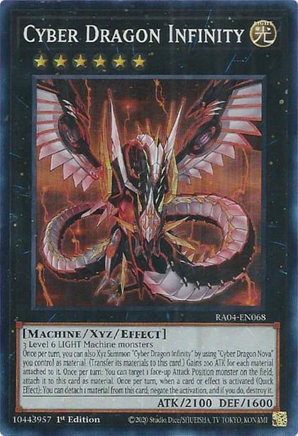 Cyber Dragon Infinity, Quarter Century Stampede RA04-EN068