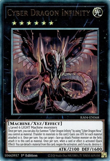 Cyber Dragon Infinity (PUR), Quarter Century Stampede RA04-EN068