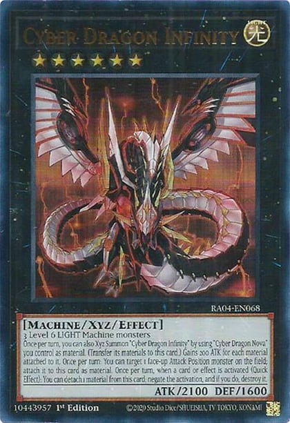 Cyber Dragon Infinity (UR), Quarter Century Stampede RA04-EN068