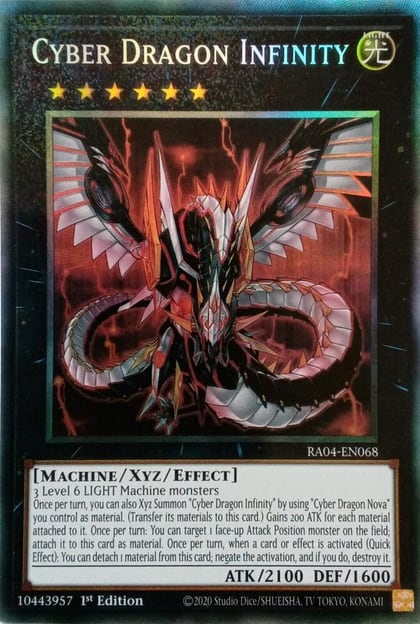 Cyber Dragon Infinity (PCR), Quarter Century Stampede RA04-EN068