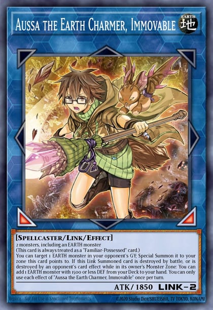 Aussa the Earth Charmer, Immovable (UR), Quarter Century Stampede RA04-EN078
